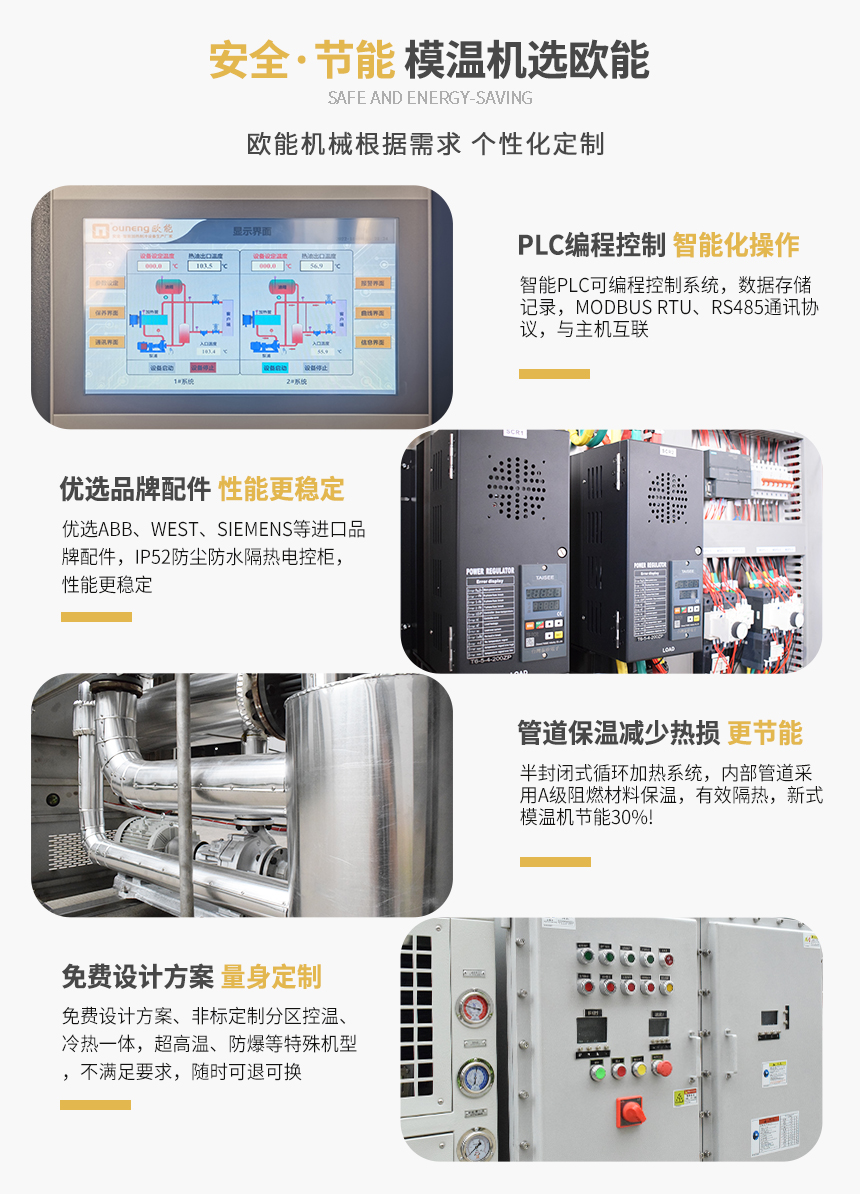 涂布機專用模溫機產品特點